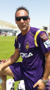 Mike coaches the Kolkata Knight Riders