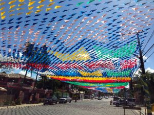 Football fever in Porto Seguro